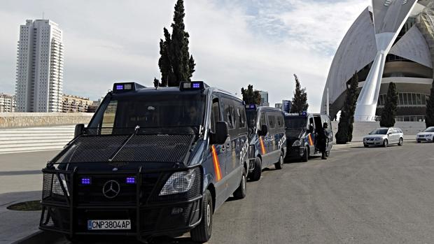 Imagen de archivo de la Policía Nacional en Valencia