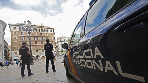 Imagen de archivo de la Policía Nacional en Valencia