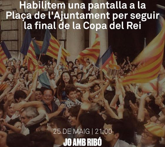 Imagen difundida por el Twitter oficial de Joan Ribó