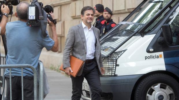 El expolítico Oriol Pujol, el año pasado ante la Audiencia de Barcelona