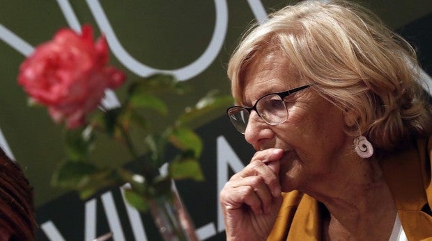 La candidata de Más Madrid al Ayuntamiento, Manuela Carmena