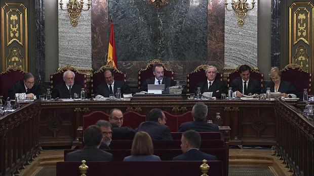 Imagen tomada de la señal institucional del Tribunal Supremo
