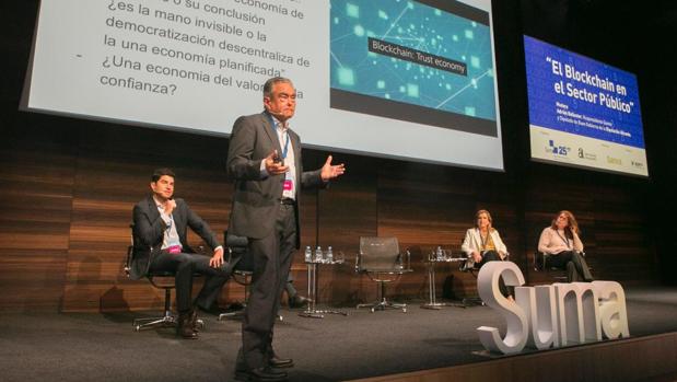 Imagen del Foro Internacional Blockchain 2018