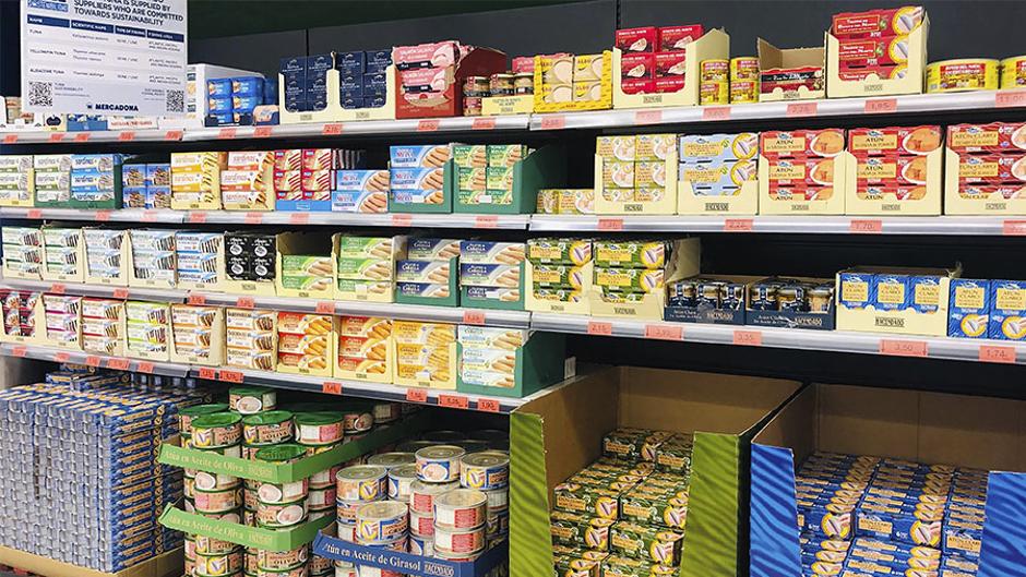 El 100% del atún Hacendado, proviene de caladeros sostenibles