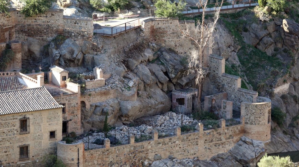 SOS por la Casa del Diamantista de Toledo tras el derrumbe de un muro