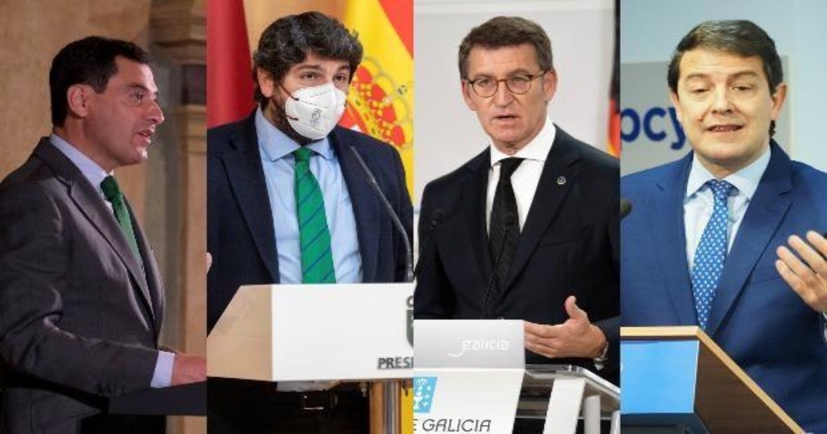 Quiénes son los barones del PP