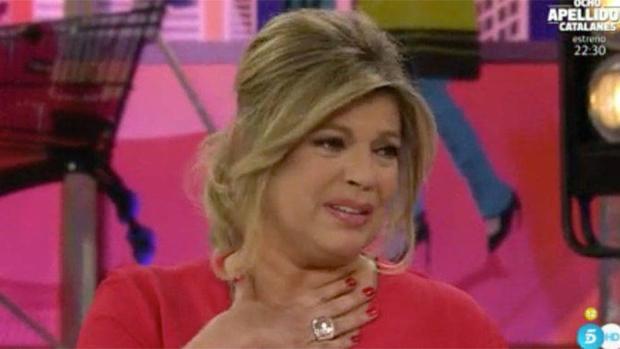 Terelu Campos, en «Sálvame Deluxe», este sábado