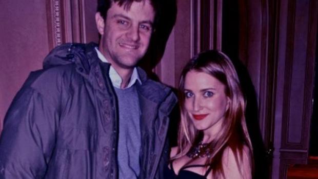 La pareja en 2016, cuando se comprometía