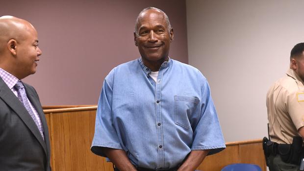 O.J. Simpson durante su comparecencia en Nevada