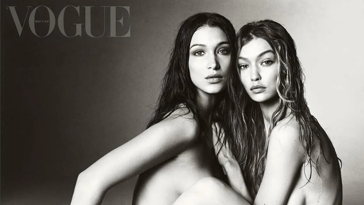 La madre de Bella y Gigi Hadid habla sobre el «repugnante» e «incestuoso»  desnudo de sus hijas