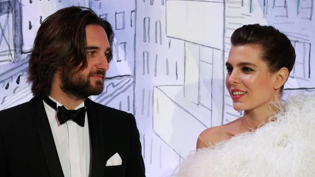 Dimitri Rassam y Carlota Casiraghi, en el Baile de la Rosa