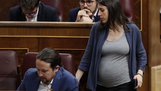 Pablo Iglesias e Irene Montero