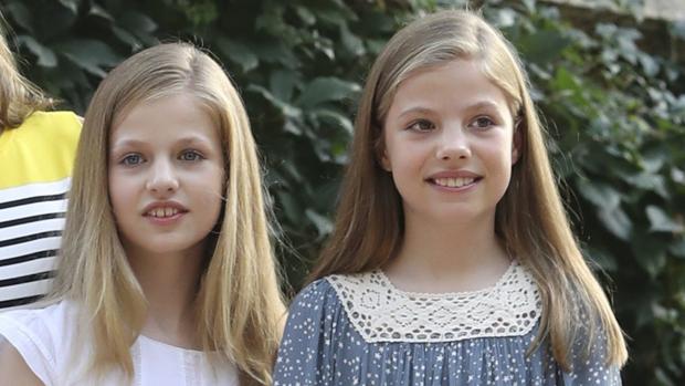 Princesa Leonor y la Infanta Sofía