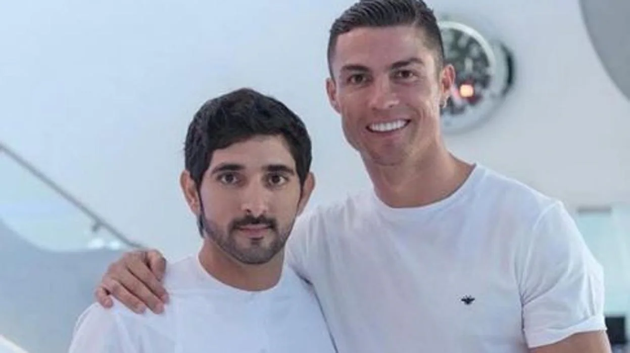 La amistad más sorprende de Cristiano Ronaldo es el príncipe heredero de  Dubái