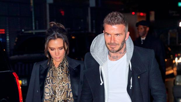 Victoria y David Beckham