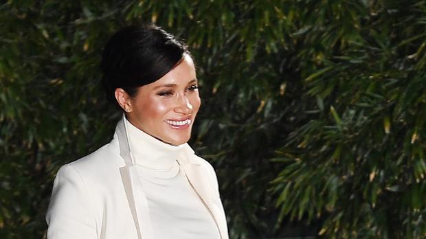 Meghan Markle, el pasado día 12 de febrero en su visita al Museo de Historia Natural de Londres