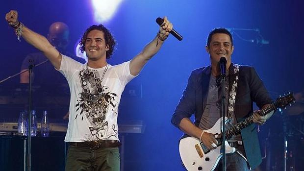 Bisbal y Alejandro Sanz
