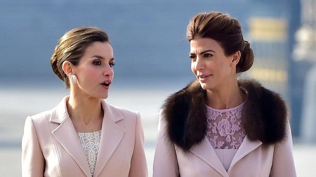 Juliana Awada y Doña Letizia