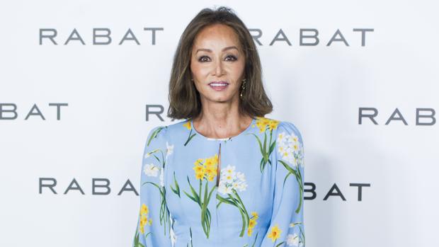 Isabel Preysler, en la fiesta de Rabat en el hotel Bless de Madrid