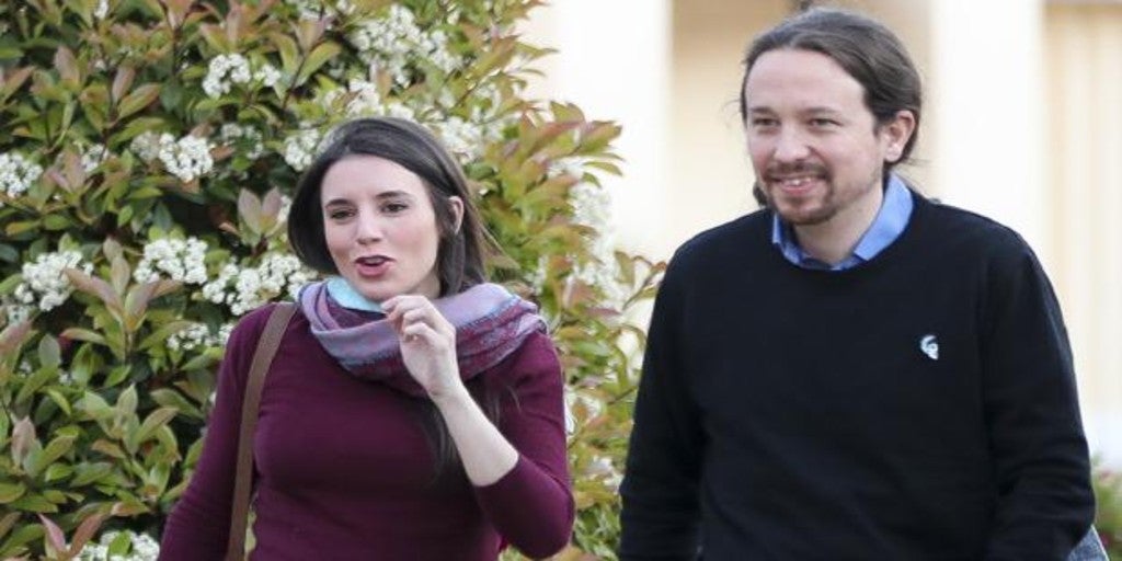 Pablo Iglesias e Irene Montero ponen fin a sus vacaciones en Asturias por  amenazas y pintadas