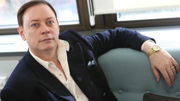 El psiquiatra Andrew Solomon, autor de «Lejos del Árbol», en una estancia en Madrid