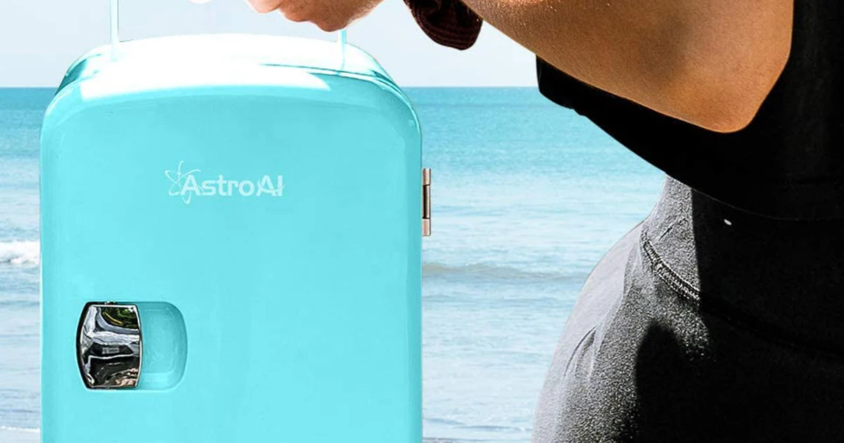 El electrodoméstico más vendido de Amazon es nevera mini portátil disponible en colores