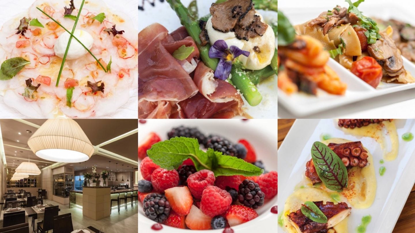 Restaurante italiano rosmarino della piazza