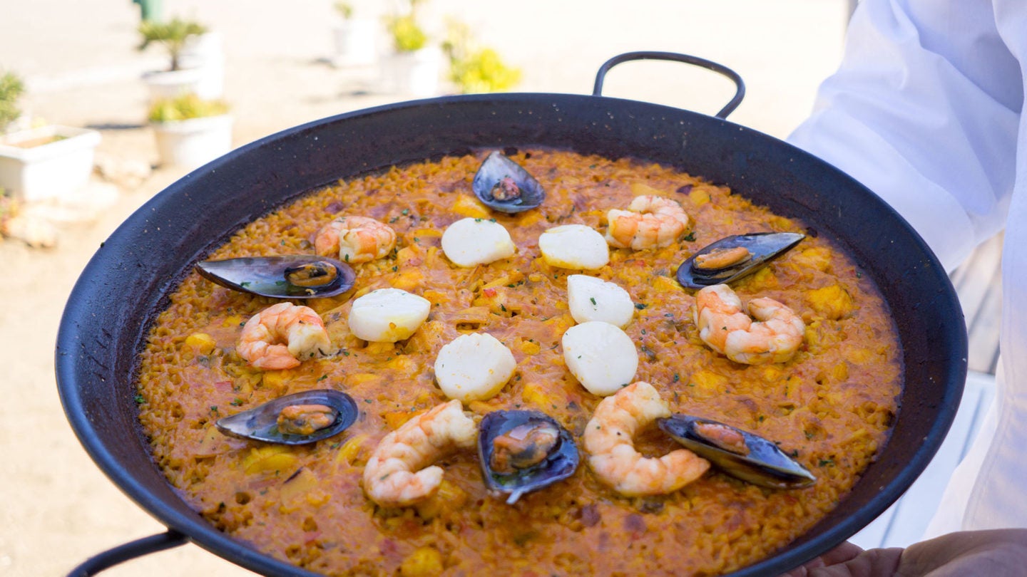 arroces del restaurante la milla en marbella