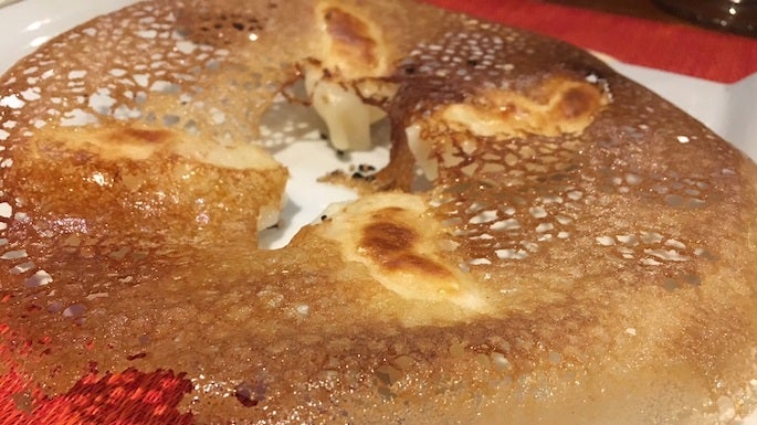 Gyozas de gambas (C. M.).