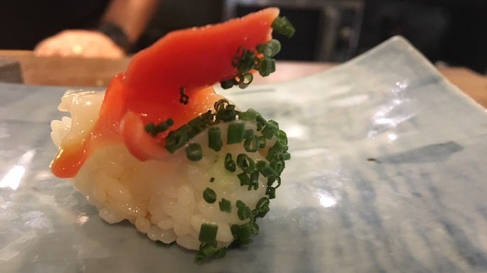 Niguiri de concha fina (C.M.).