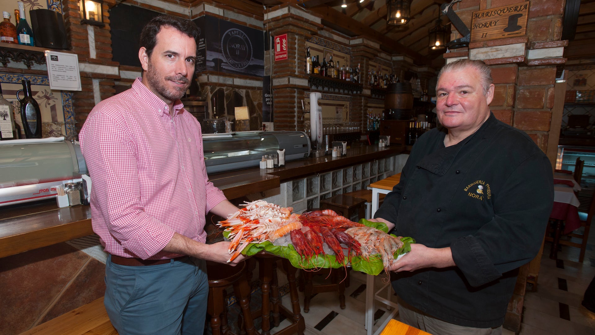 Willie Orellana (izda.) y Paco Robles (dcha.). Foto: Francis Silva. 