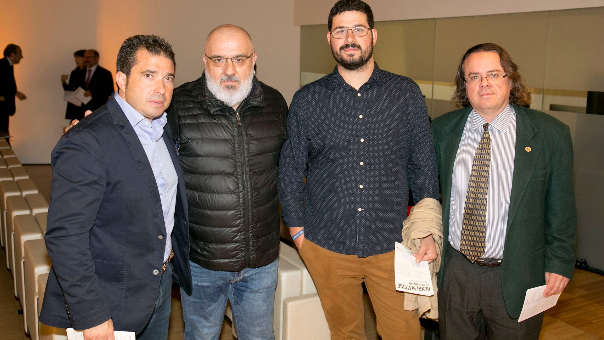 Javier Hernández, Pablo Caballero, Pedro García y Fran Alcaide. Foto: Álvaro Cabrera.