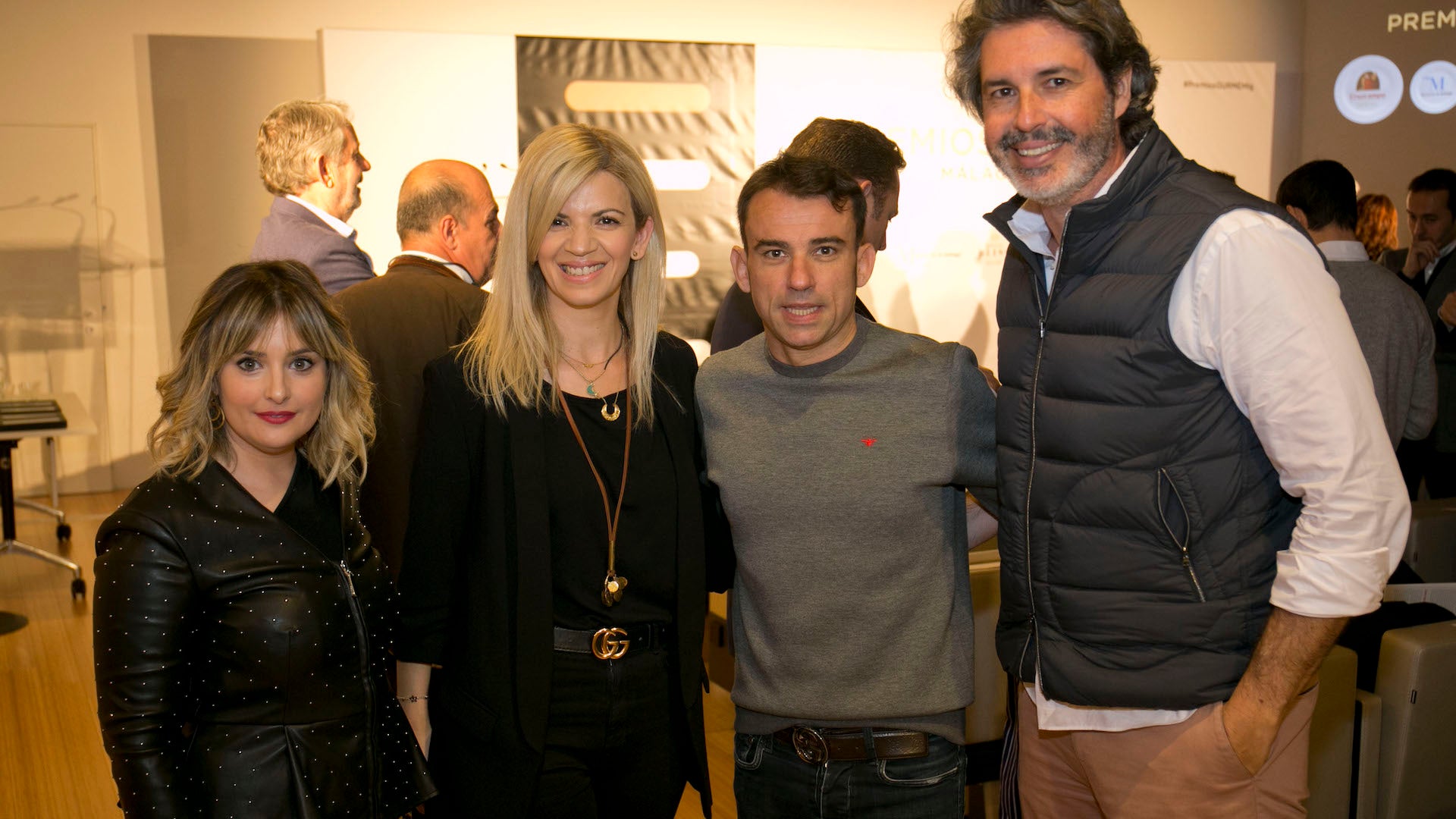 Lucía Martín, Marías Iglesias, Marcos Granda y Achi Castillo. Foto: Álvaro Cabrera.