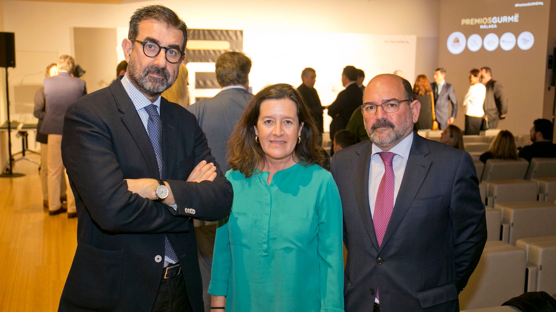 José María Luna, Ada Bernal y Antonio Pardo. Foto: Álvaro Cabrera.