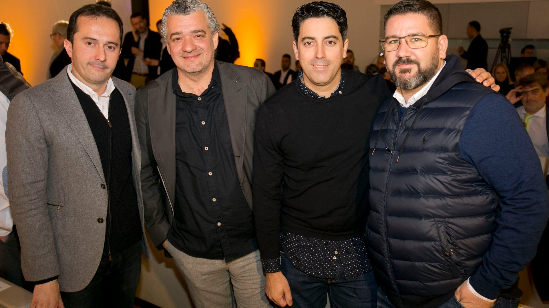 Luis Ureña, Daniel Carnero, Pablo Sánchez y Dani García. Foto: Álvaro Cabrera.