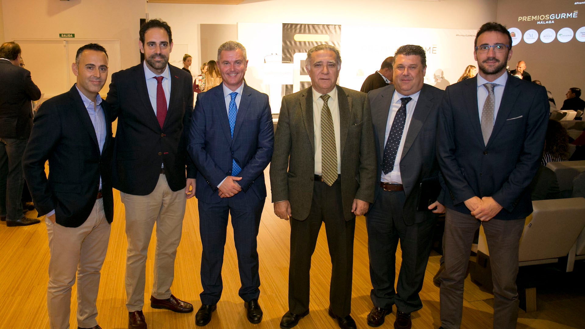 Serafín Fernández, Javier Frutos, Juan Francisco Aragón, Manuel Villafaina, Francisco Porras y Francisco Ruz. Foto: Álvaro Cabrera.
