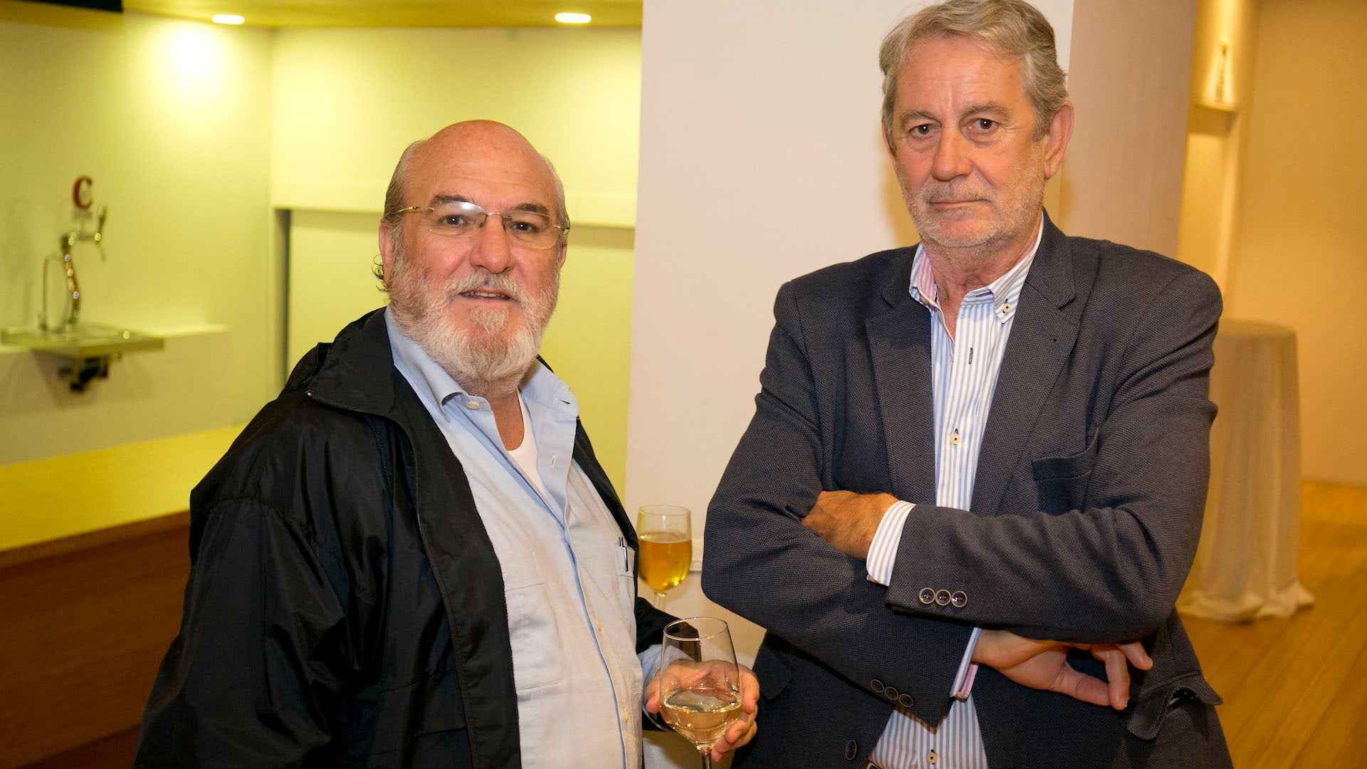 Fernando Huidobro y Francisco Hidalgo. Foto: Álvaro Cabrera.