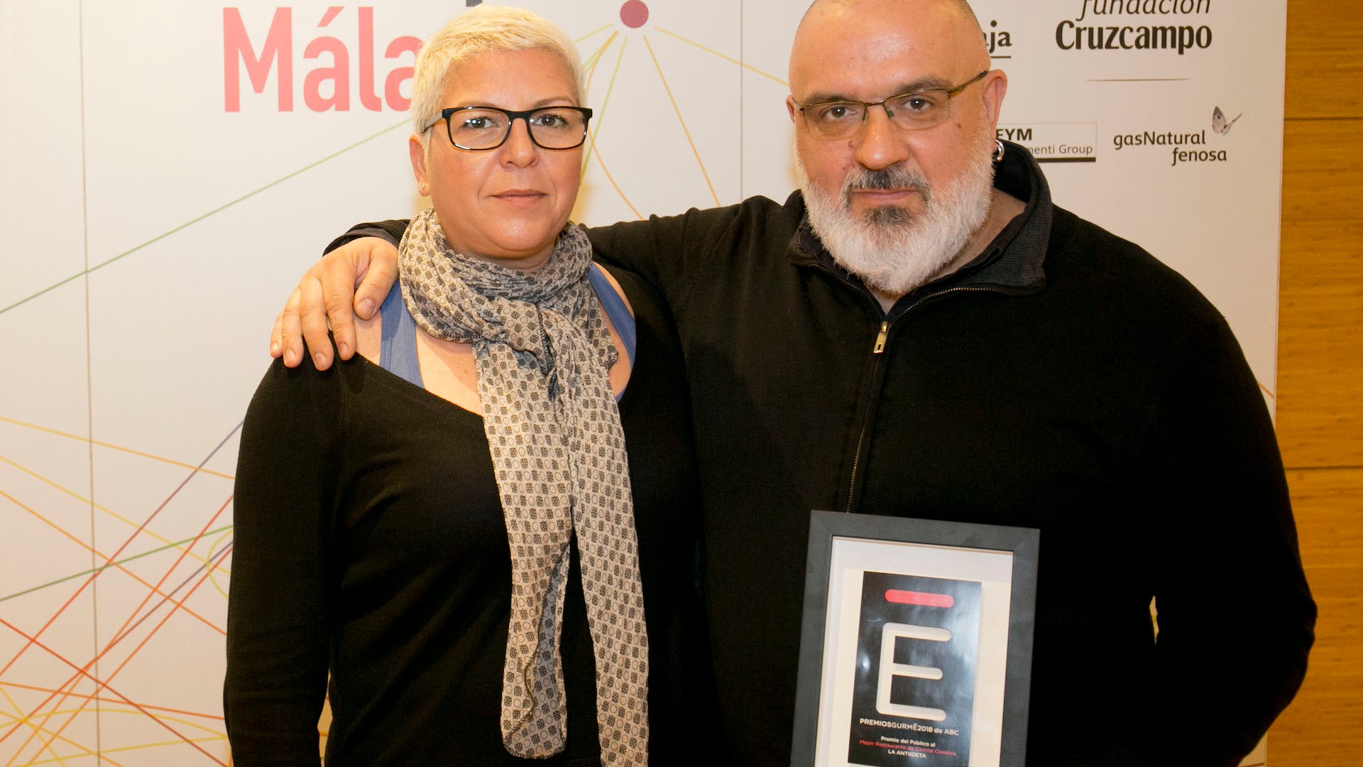 Cristina Socorro y Pablo Caballero. Foto: Álvaro Cabrera.