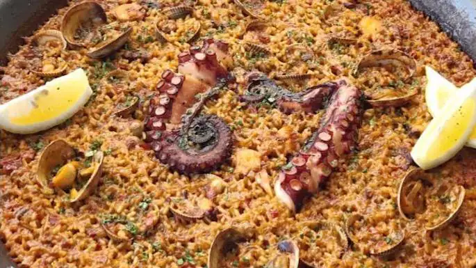 arroz con pulpo de bardot