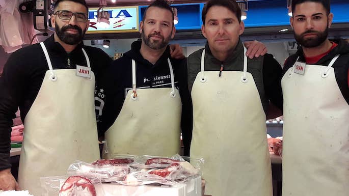 A través de Rey de Abastos se puede hacer la compra online de pescado que llega directamente de la pescadería de los hermanos Belman, en Atarazanas.