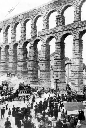 El Acueducto de Segovia es la obra de ingeniería civil romana más importante de...