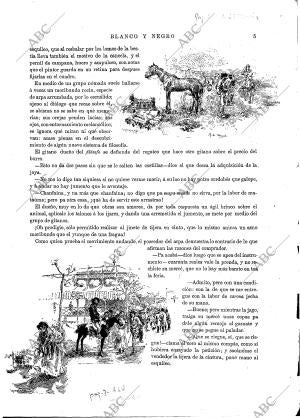 BLANCO Y NEGRO MADRID 10-05-1891 página 5