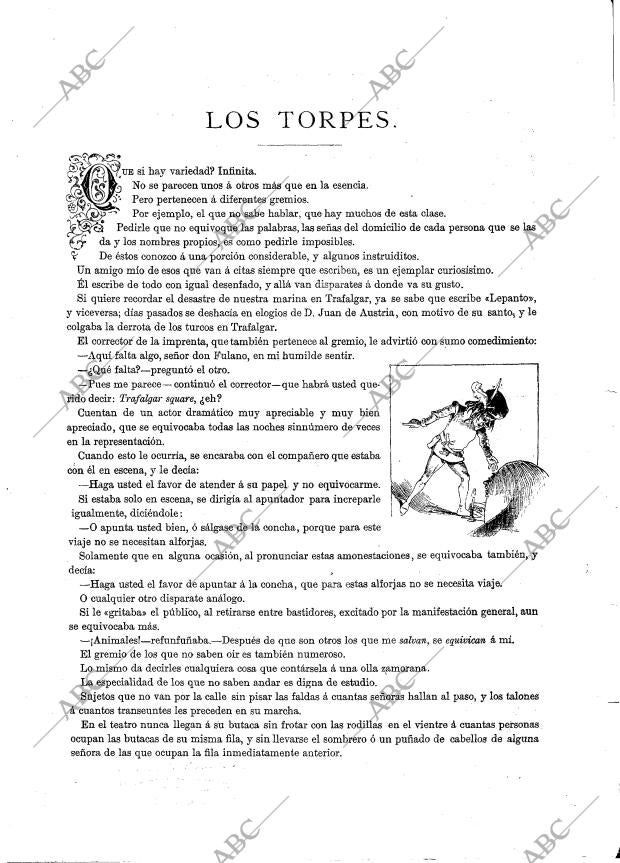 BLANCO Y NEGRO MADRID 10-05-1891 página 7
