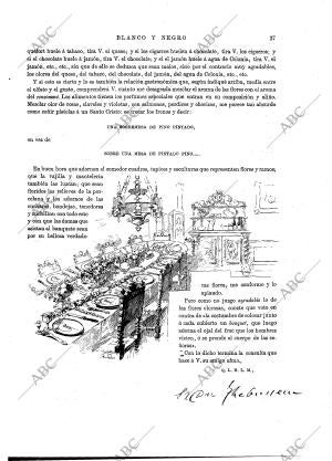 BLANCO Y NEGRO MADRID 17-05-1891 página 11