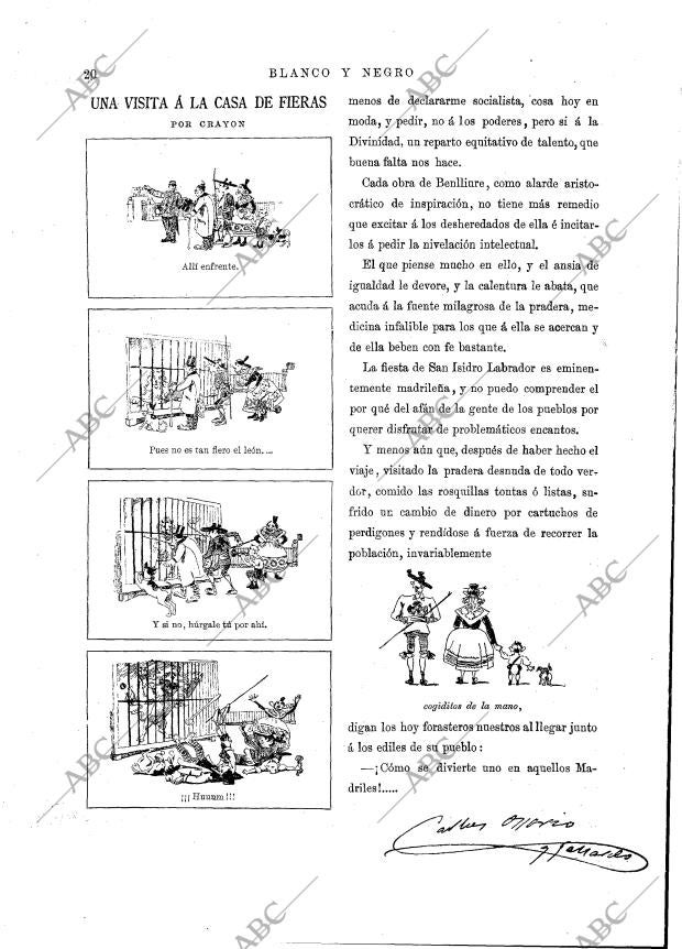 BLANCO Y NEGRO MADRID 17-05-1891 página 4