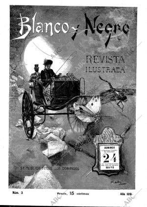 BLANCO Y NEGRO MADRID 24-05-1891 página 1