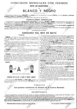 BLANCO Y NEGRO MADRID 24-05-1891 página 16