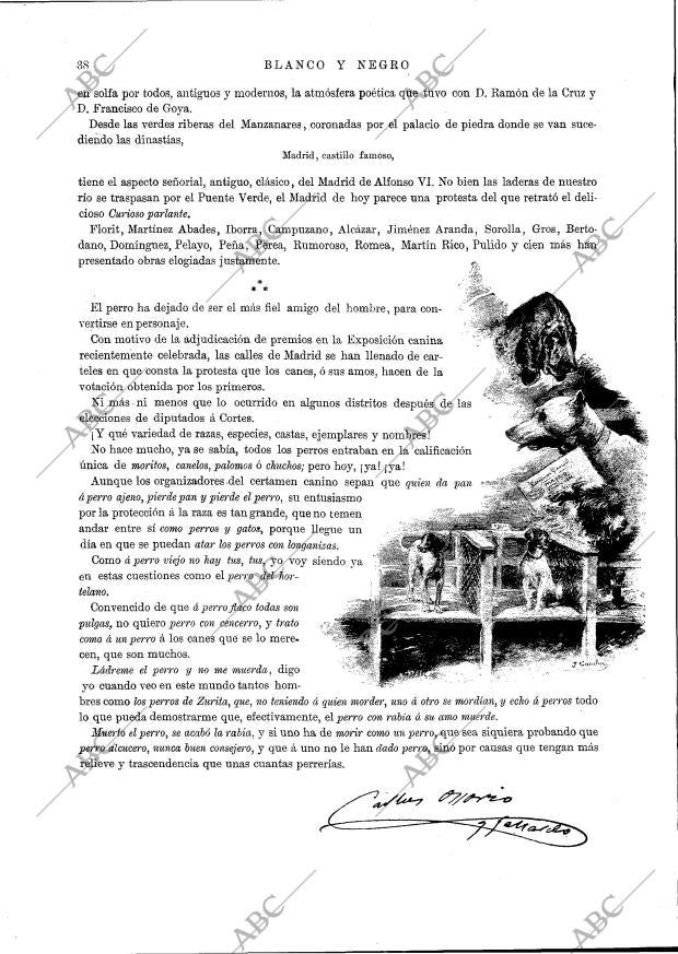 BLANCO Y NEGRO MADRID 24-05-1891 página 6