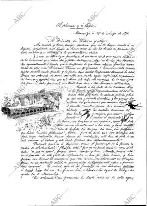 BLANCO Y NEGRO MADRID 31-05-1891 página 12