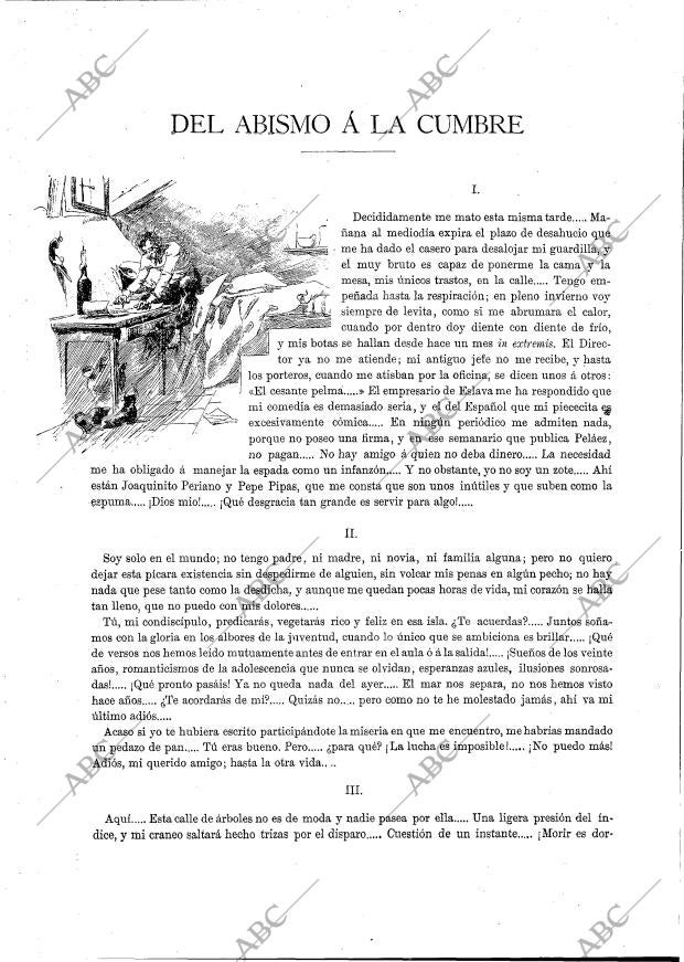 BLANCO Y NEGRO MADRID 31-05-1891 página 6